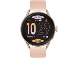 MediaMarkt Ice-watch Smartwatch Ice 2.0 Round 1.2'' Amoled (023068) Roségoud - Nude aanbieding
