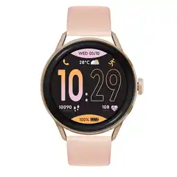 MediaMarkt Ice-watch Smartwatch Ice 2.0 Round 1.2'' Amoled (023068) Roségoud - Nude aanbieding
