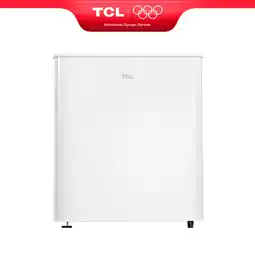 Joybuy TCL RF60DWE0 45L Table Top Mini Fridge Compact, White, E Rated aanbieding