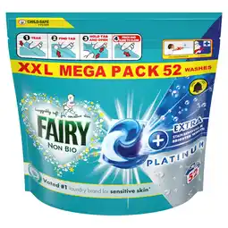 Joybuy Fairy Non Bio PODS Washing Liquid Capsules 52 Washes , Platinum aanbieding