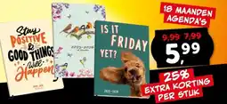 Boekenvoordeel Stay POSITIVE GOOD THINGS & IS ITFRIDAY YET? aanbieding