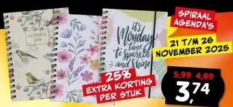 Boekenvoordeel it's Monday time to Sparkle and Shine aanbieding