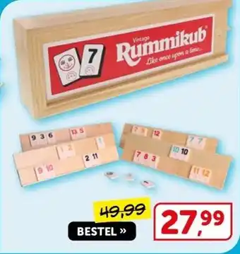 Boekenvoordeel Rummikub aanbieding