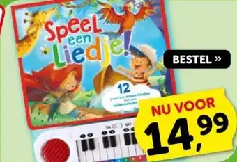 Boekenvoordeel Speel Liede! aanbieding