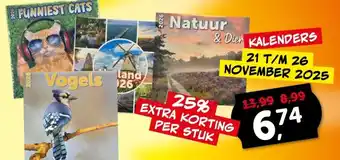 Boekenvoordeel FUNNIEST CATS , Natuur & Vogels aanbieding