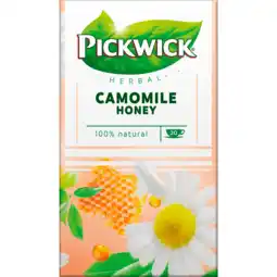 Dekamarkt Pickwick Kamille Honing kruiden thee aanbieding