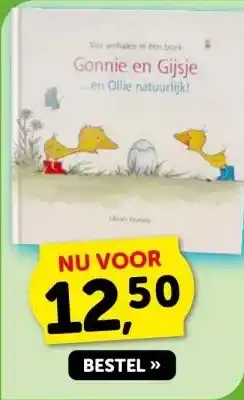 Boekenvoordeel Vier verhalen in één boek L Gonnie en Gijsje ...en Ollie natuurlijk! aanbieding