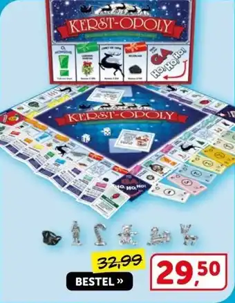 Boekenvoordeel KERST-OPOLY aanbieding