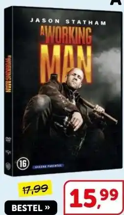 Boekenvoordeel A WORKING MAN aanbieding