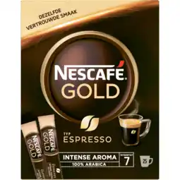 Dekamarkt Nescafé Gold oploskoffie sticks aanbieding