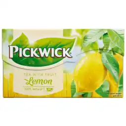 Dekamarkt Pickwick Citroen fruit thee aanbieding