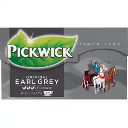 Dekamarkt Pickwick Earl Grey zwarte thee aanbieding