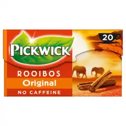 Dekamarkt Pickwick Original Rooibos thee aanbieding