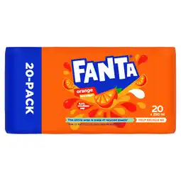 Dekamarkt Coca-Cola Orange 20x25 cl aanbieding