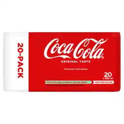 Dekamarkt Coca-Cola Regular 20x25 cl aanbieding