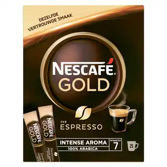 Dekamarkt Nescafé Oploskoffie espresso donker en intens aanbieding