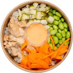 Dekamarkt Fresh & easy Poke bowl kip aanbieding
