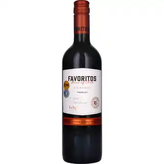 Dekamarkt Favoritos Classic merlot aanbieding
