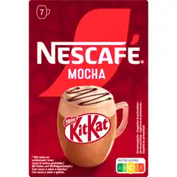 Dekamarkt Nestlé Oploskoffie mocha kitkat 7st aanbieding