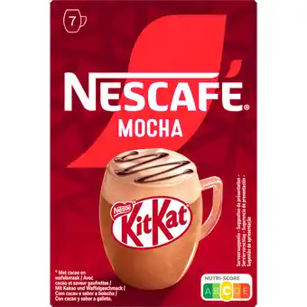 Dekamarkt Nestlé Oploskoffie mocha kitkat 7st aanbieding