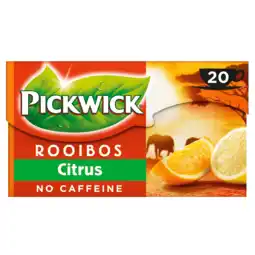 Dekamarkt Pickwick Citrus Rooibos thee aanbieding