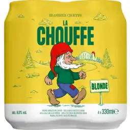 Dekamarkt La Chouffe Blond 4x33 cl aanbieding
