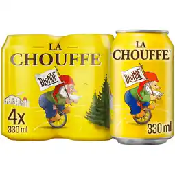Dekamarkt La Chouffe Blond 4x33 cl aanbieding