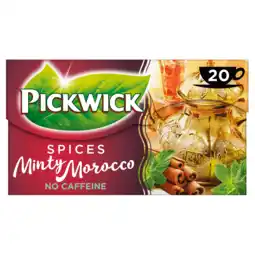 Dekamarkt Pickwick Spices Minty Morocco kruidenthee aanbieding
