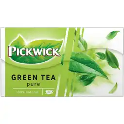 Dekamarkt Pickwick Pure groene thee aanbieding