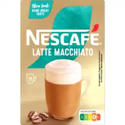 Dekamarkt Nescafé Oploskoffie latte macchiato 8 koppen aanbieding