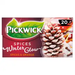 Dekamarkt Pickwick Spices Winterglow zwarte thee aanbieding