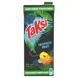 Dekamarkt Taksi Tropisch Fruit geen suiker toegevoegd aanbieding