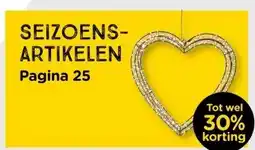 Xenos SEIZOENS- ARTIKELEN aanbieding