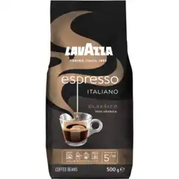 Dekamarkt Lavazza Espressobonen aanbieding