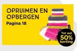 Xenos Opruimen en opbergen aanbieding