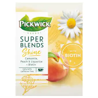 Dekamarkt Pickwick Super blends shine kop 15 zakjes aanbieding