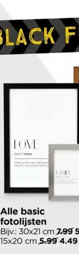 Xenos Alle basic fotolijsten aanbieding