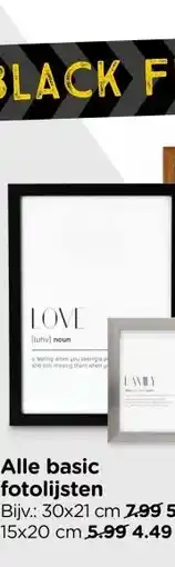 Xenos Alle basic fotolijsten aanbieding