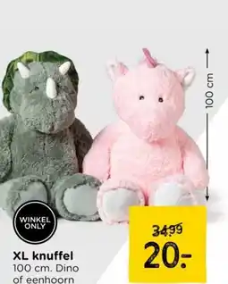 Xenos XL knuffel aanbieding