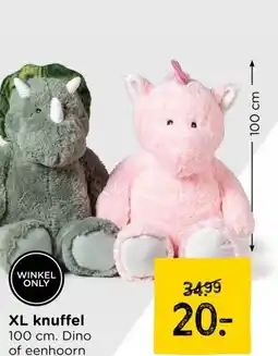 Xenos XL knuffel aanbieding