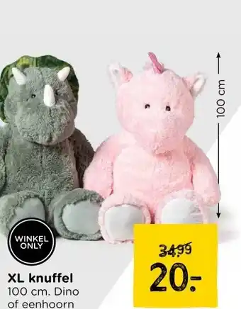 Xenos XL knuffel aanbieding