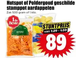 Dirk Hutspot of Poldergoud geschilde stamppot aardappelen aanbieding