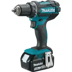 Amazon Makita DDF482RFJ Accu-Schroefboormachine, 18 V, 54 W, Zwart, Blauw aanbieding