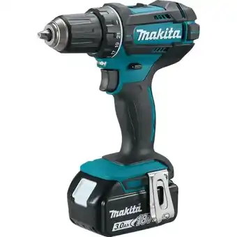 Amazon Makita DDF482RFJ Accu-Schroefboormachine, 18 V, 54 W, Zwart, Blauw aanbieding