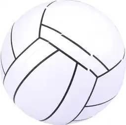 Bol.com Bestway Speelzwembad Volleybal Rood - 254x168x97 cm aanbieding