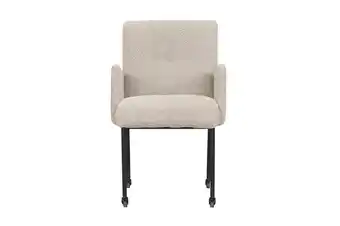 Woonsquare Ranger eetkamerfauteuil beige aanbieding