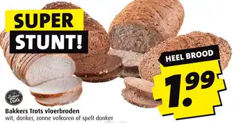 Boni Bakkers Trots vloerbroden aanbieding