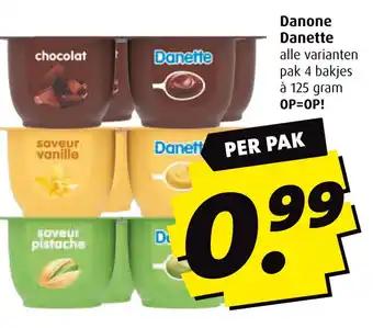 Boni Danone Danette aanbieding
