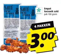 Boni Empat toesoek saté aanbieding