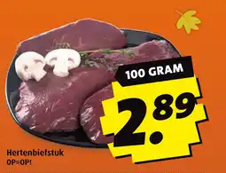 Boni Hertenbiefstuk aanbieding